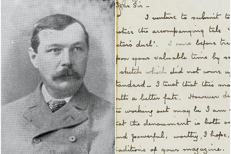 The fascinating letter by Sherlock author Sir Arthur Conan Doyle which remains in Edinburgh to this day